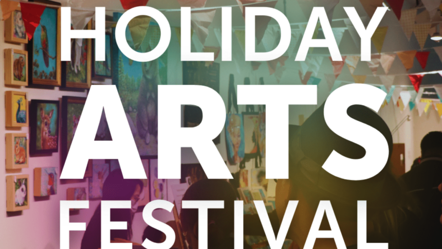 flyer for richmond arts center holiday arts festival